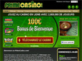 Rendez-vous sur le casino en ligne Prime Casino