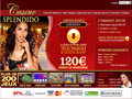 Rendez-vous sur le casino en ligne Splendido